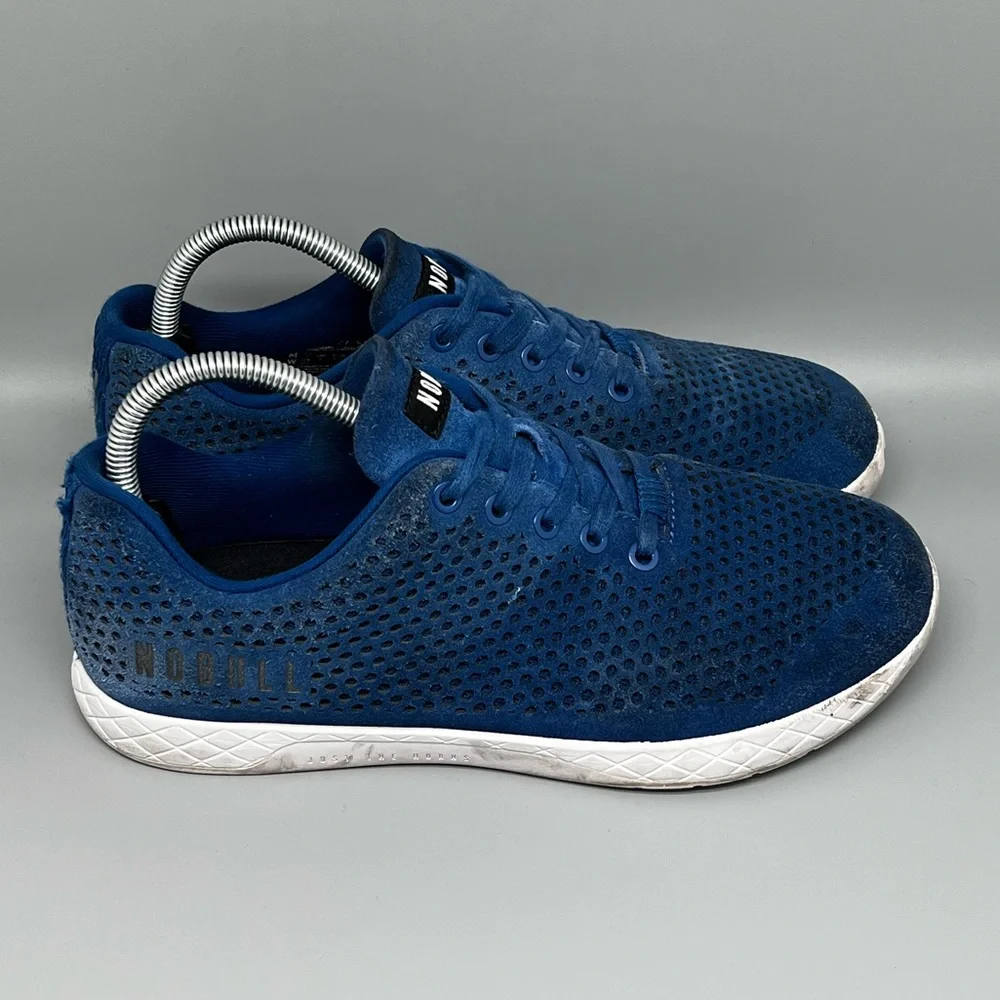 NoBull Navy Suede‎ Trainer Shoes Men’s Sz 9